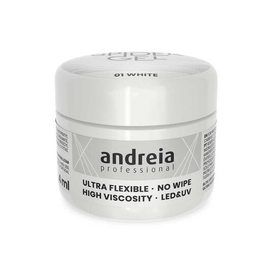 Andreia Professional Spider Gel - 01 Wit 4ml