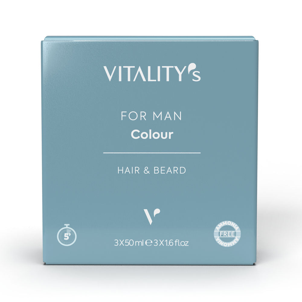 Vitality's For Man Colour Zilver 3x50ml