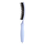 Olivia Garden Fingerbrush Care Iconische Borstel Zwijnenhaar & Nylon Arctisch Licht Pool Blauw