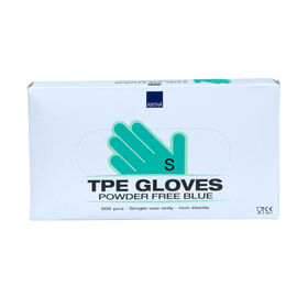 Abena Classic handschoen TPE poedervrij blauw S 200pcs