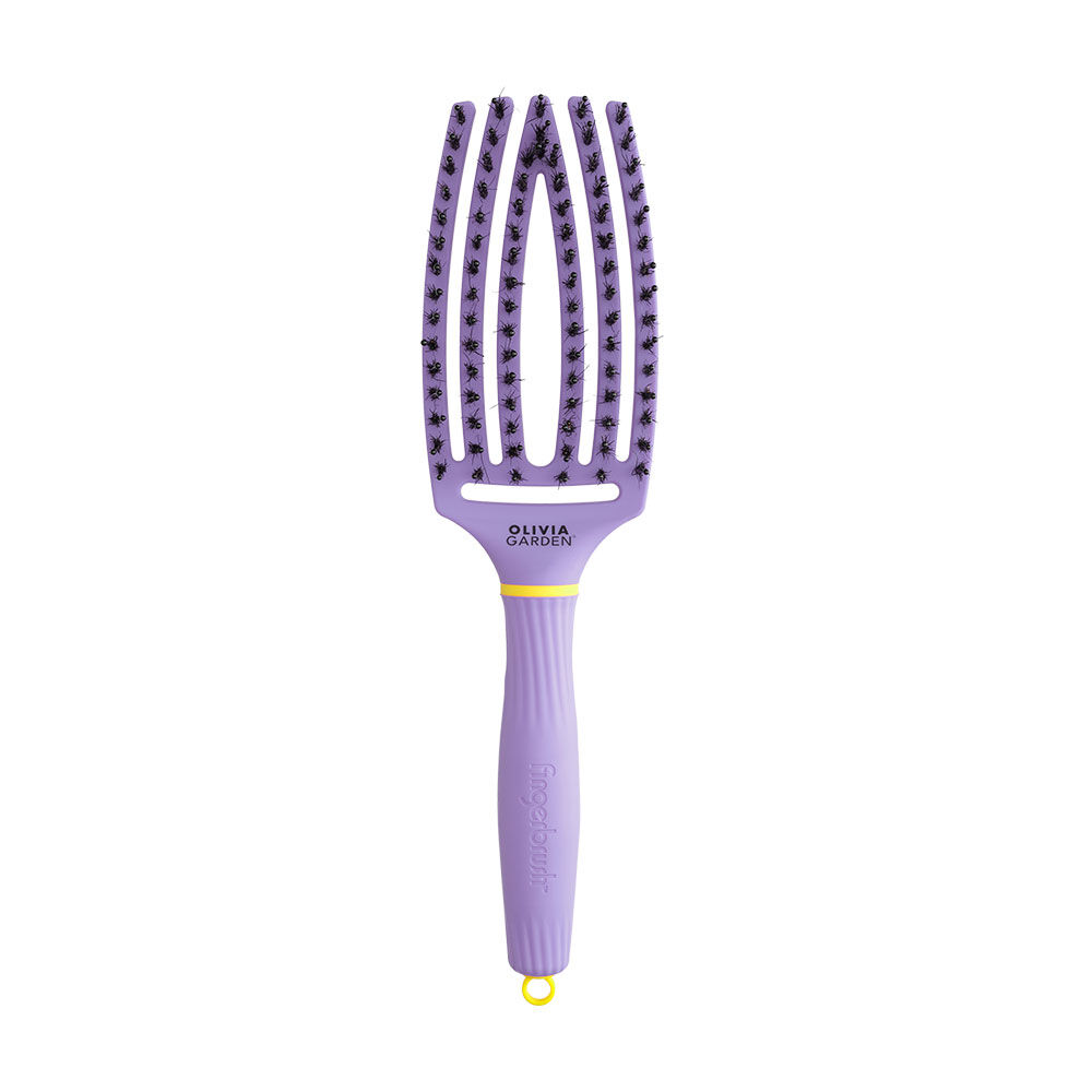 Olivia Garden Fingerbrush Inner Child haarborstel Snuggle Purple