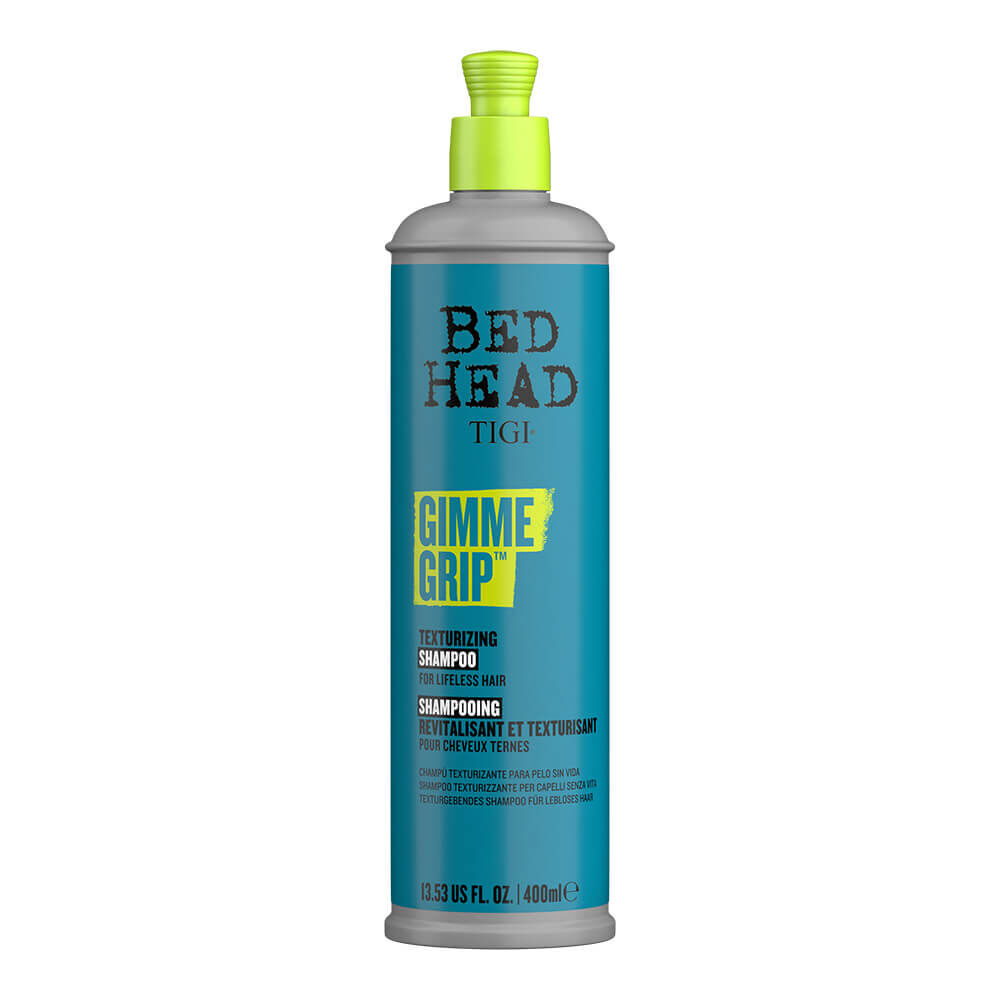Tigi Bed Head Gimme Grip Conditionerende en texturerende shampoo voor Dof Haar 400ml Tigi Bed Head Gimme Grip Conditionerende en texturerende shampoo voor Dof Haar 400ml