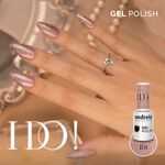 Andreia Professional Gel Polish Gellak - I Do! - ID1 Roze, zilver en goud glitter. 10.5ml