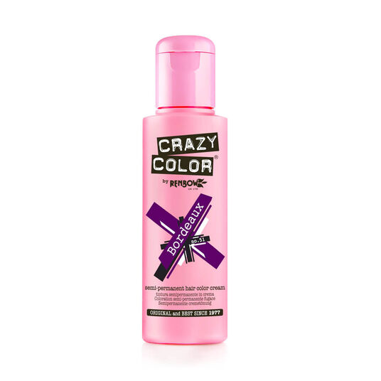 Crazy Color Semi-Permanent Hair Color Cream 100ml