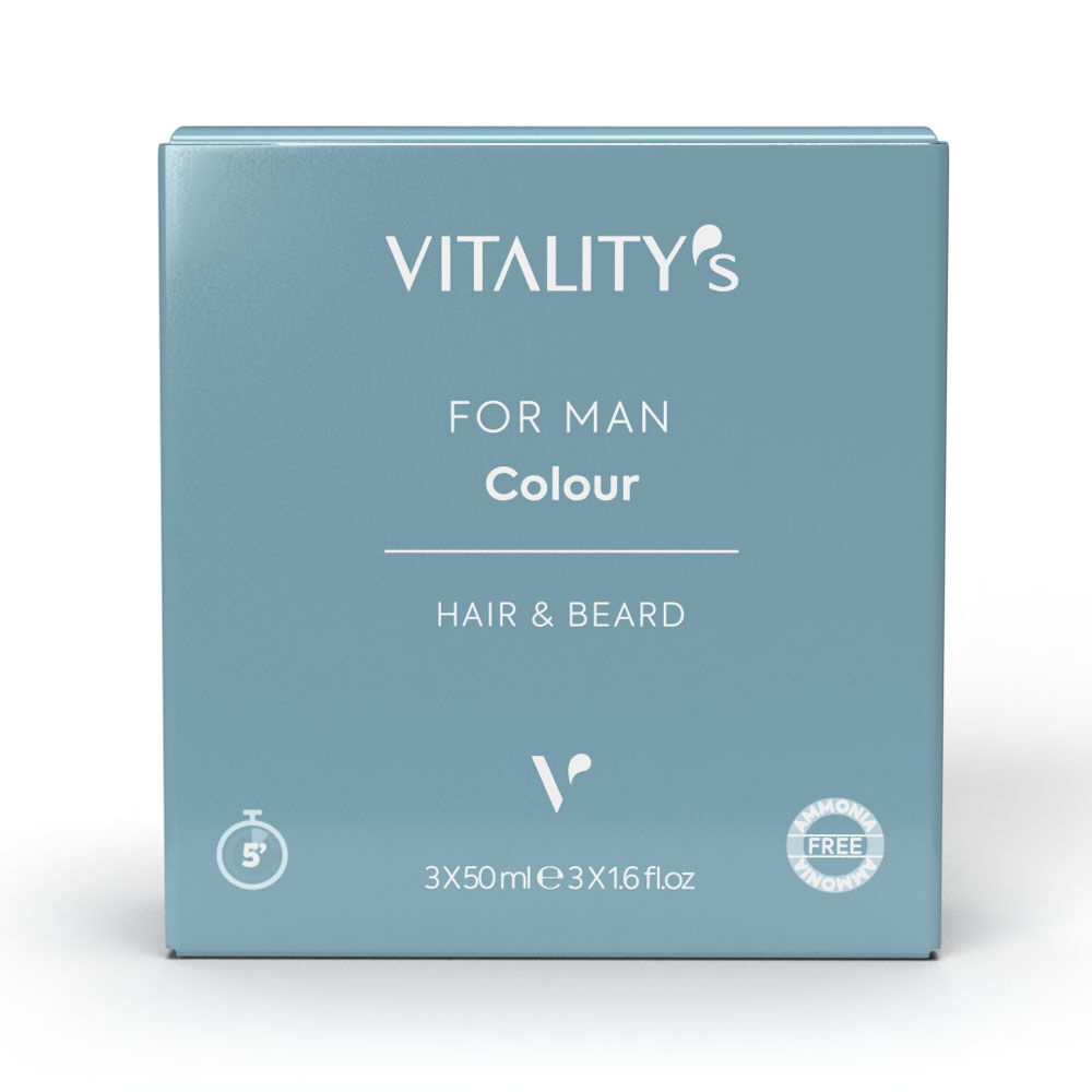 Vitality's For Man Colour Licht Natuurlijk 3x50ml