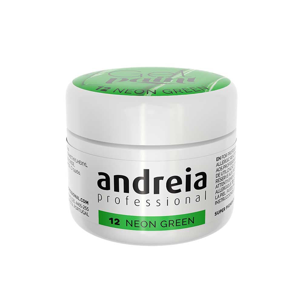Andreia Professional Gel Paint - 12 Neongroen 4ml