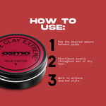Osmo Matte Clay Extreme Droge Textuurwax 25ml