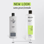 Nioxin System 2 Hoofdhuid + Haar Shampoo 1l