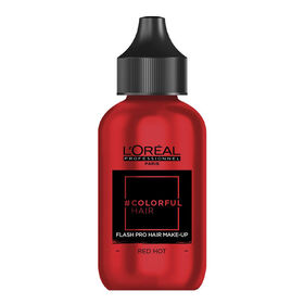 L'Oréal Colorful Hair Flash Pro Hair Make-Up 60ml - Red Hot