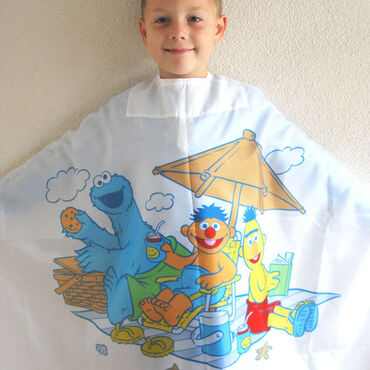 Nebur Childrens Cape 1021 Sesame Street Beach Nebur Childrens Cape 1021 Sesame Street Beach