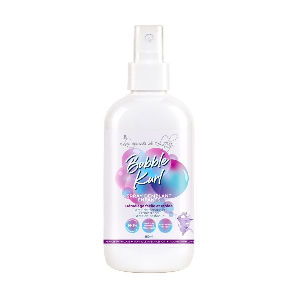 Les Secrets de Loly Bubble Kurl Ontwarringsspray voor kinderen 250ml