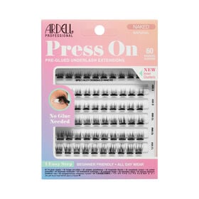 Ardell Press-On/Druk-en-klaar Naked Natural, 60 stuks