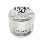 Andreia Professional Spider Gel - 03 Zilver 4ml