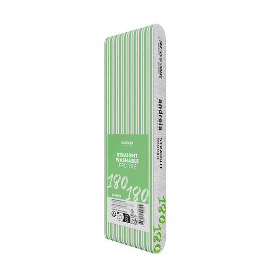 Andreia Professional Straight Washable Pro File 180/180 10 stuks