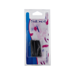 Sibel Wavy Golvende Haarspelden 50mm Zwart 50 Stk.