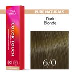 Wella Professionals Color Touch Demi-permanente haarkleuring 6/0 Pure Natural 60ml