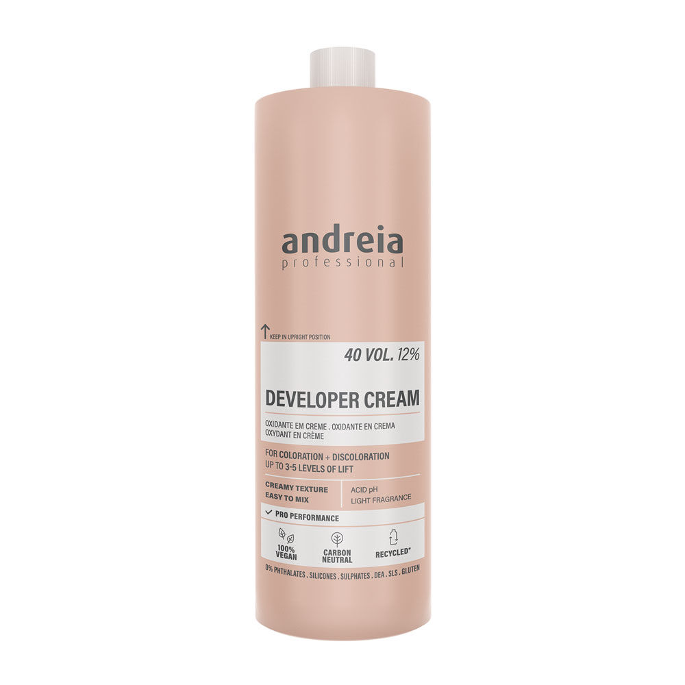 Andreia Professional Developer Cream - Vegan Waterstofperoxide 40V 12% 1L
