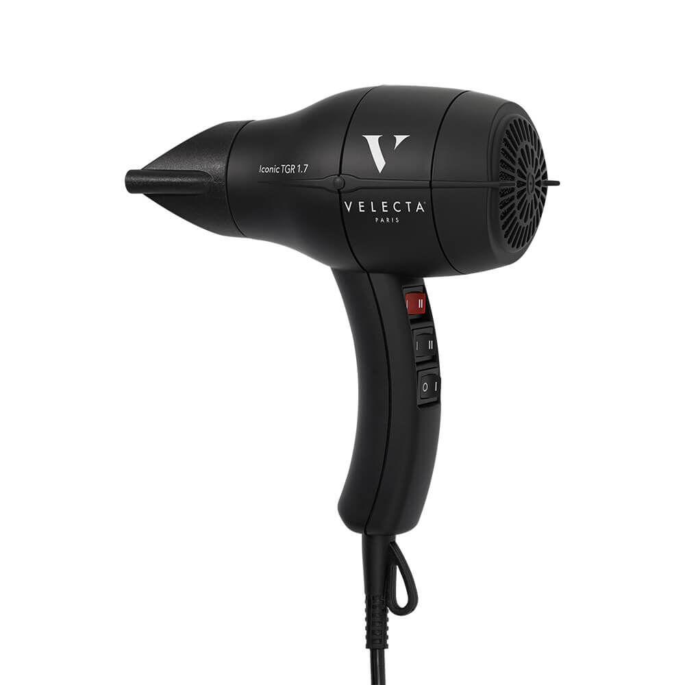 Velecta Paris Iconic TGR 1,7 Föhn 1740W Zwart