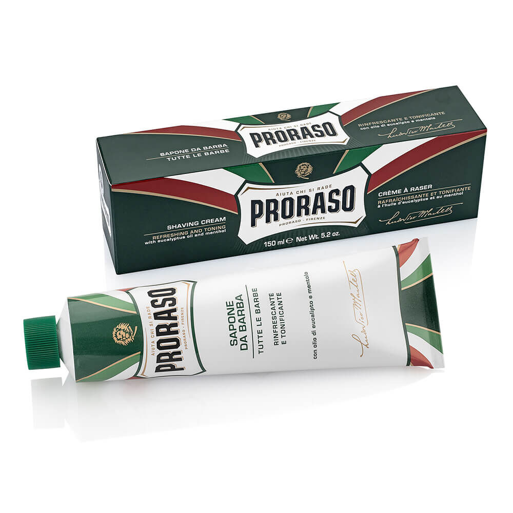 Proraso Green Shaving Cream In A Tube 150ml