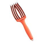 Olivia Garden Fingerbrush Care Dolce Vita Iconic Zwijnenhaar en Nylon Orange Spritz