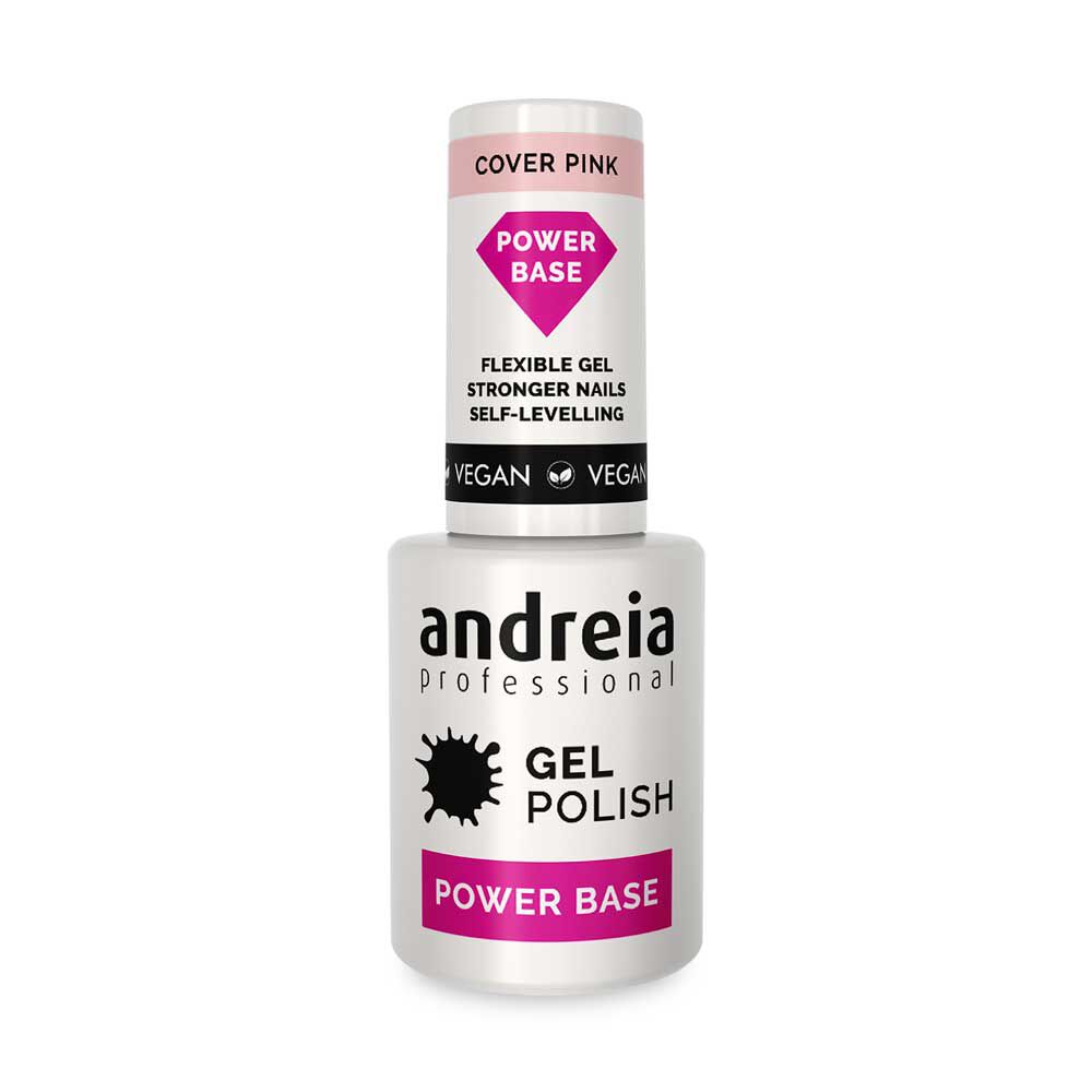 Andreia Professional Power Base Gellak Basecoat - Cover Roze 10.5ml