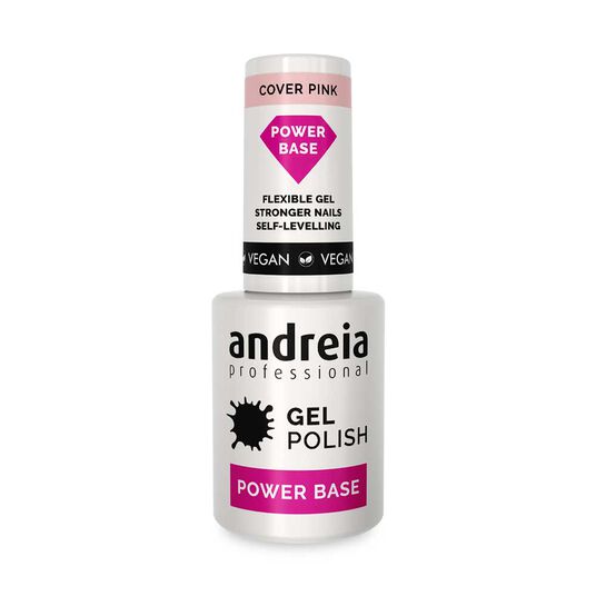 Andreia Professional Power Base Gellak Basecoat - Cover Roze 10.5ml
