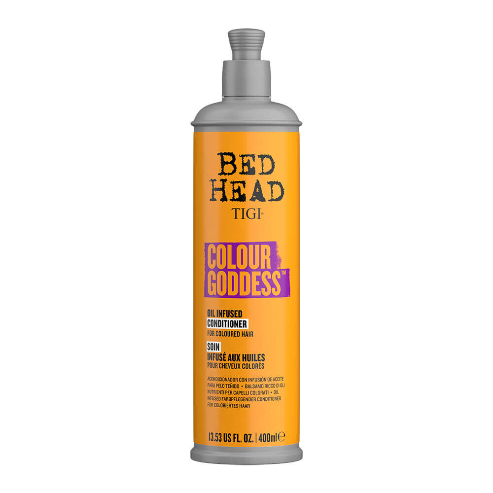 Tigi Bed Head Color Goddess Behandeling Doordrenkt met Natuurlijke Oliën voor Gekleurd Haar 400ml Tigi Bed Head Color Goddess Behandeling Doordrenkt met Natuurlijke Oliën voor Gekleurd Haar 400ml
