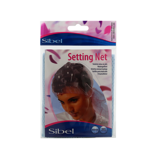 Sibel Setting Net Resille Lichtblauw