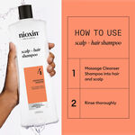 Nioxin System 4 Hoofdhuid + Haar Shampoo 1l