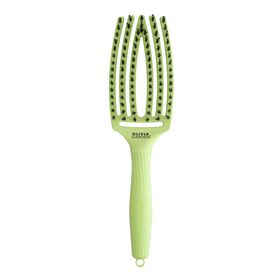 Olivia Garden Fingerbrush Care Dolce Vita Iconic Zwijnenhaar en Nylon Pistachegroen Olivia Garden Fingerbrush Care Dolce Vita Iconic Zwijnenhaar en Nylon Pistachegroen