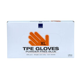 Abena Classic handschoen TPE poedervrij blauw XL 200pcs