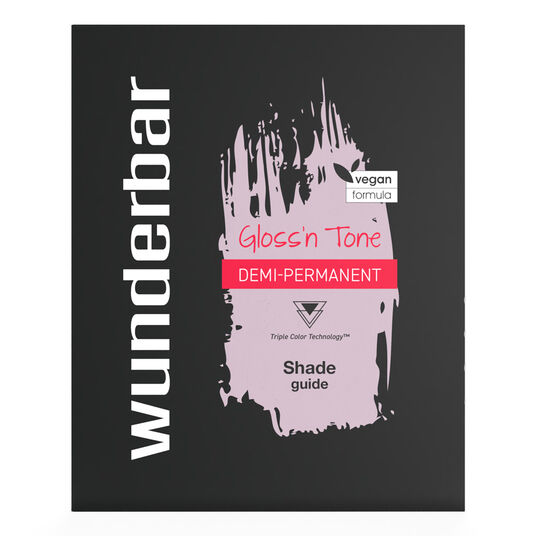 Wunderbar Gloss'n Tone Demi-Permanente Kleurenkaart - 33 Kleuren
