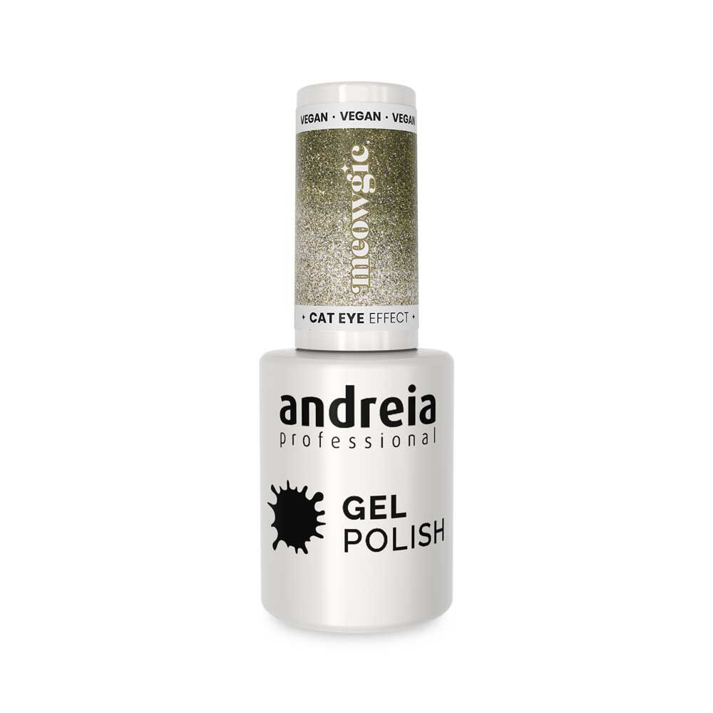 Andreia Professional Meowgic Cat Eye Effect Gel Poilsh - MC5 Olijfgroen 10.5ml