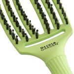 Olivia Garden Fingerbrush Care Dolce Vita Iconic Zwijnenhaar en Nylon Pistachegroen