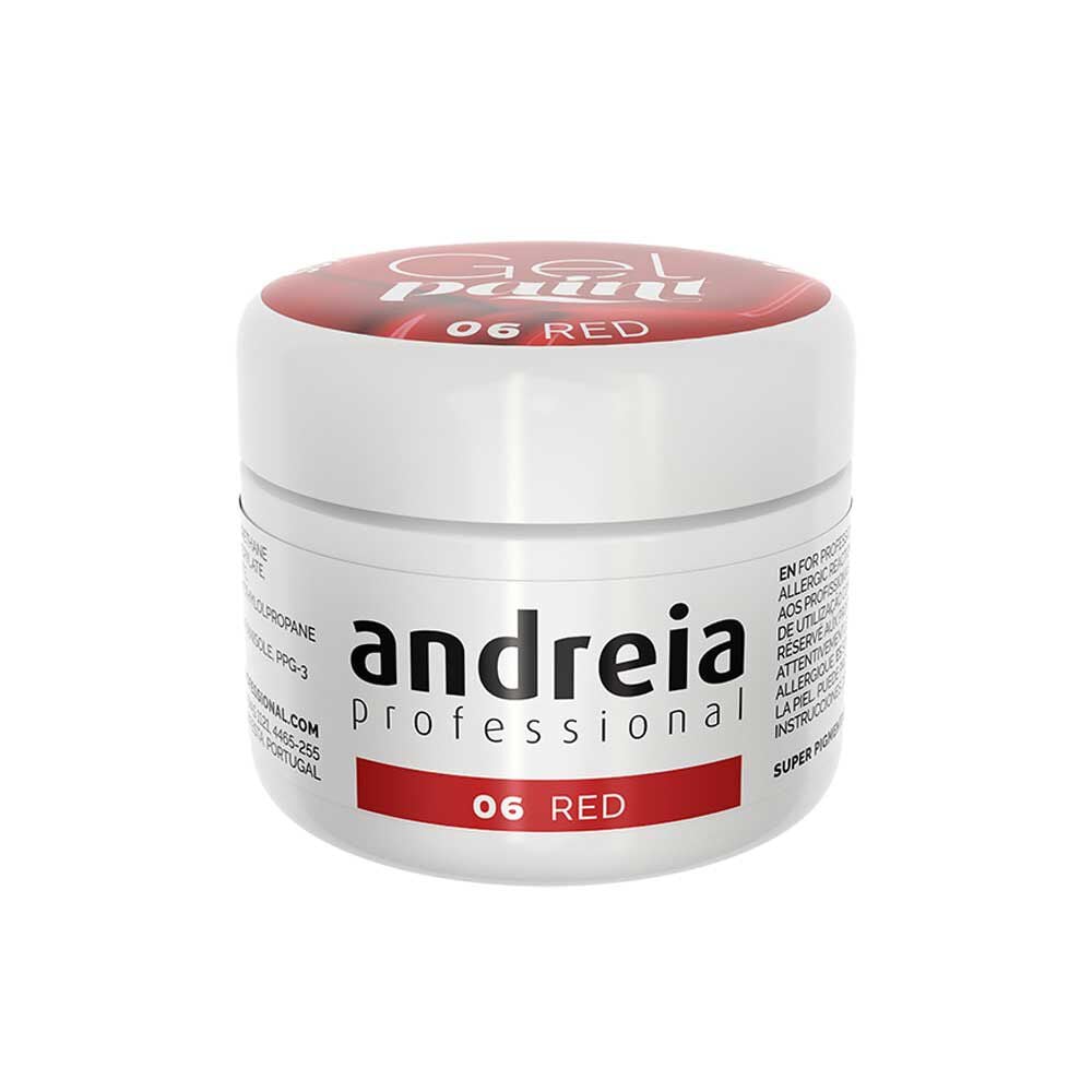 Andreia Professional Gel Paint - 06 Rood 4ml