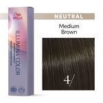 Wella Professionals Illumina Permanent Haarkleuring 60ml 4/
