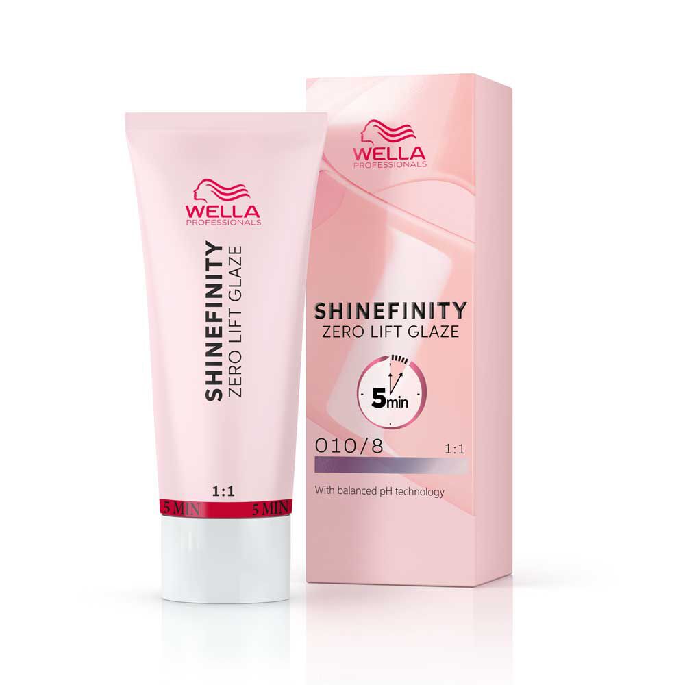 Wella Professionals Shinefinity Zero Lift Glaze Demi-permanente haarkleuring 10/8 Opal Flash 60ml
