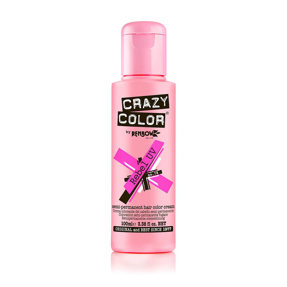 Crazy Color Semi-Permanent Hair Color Cream 100ml