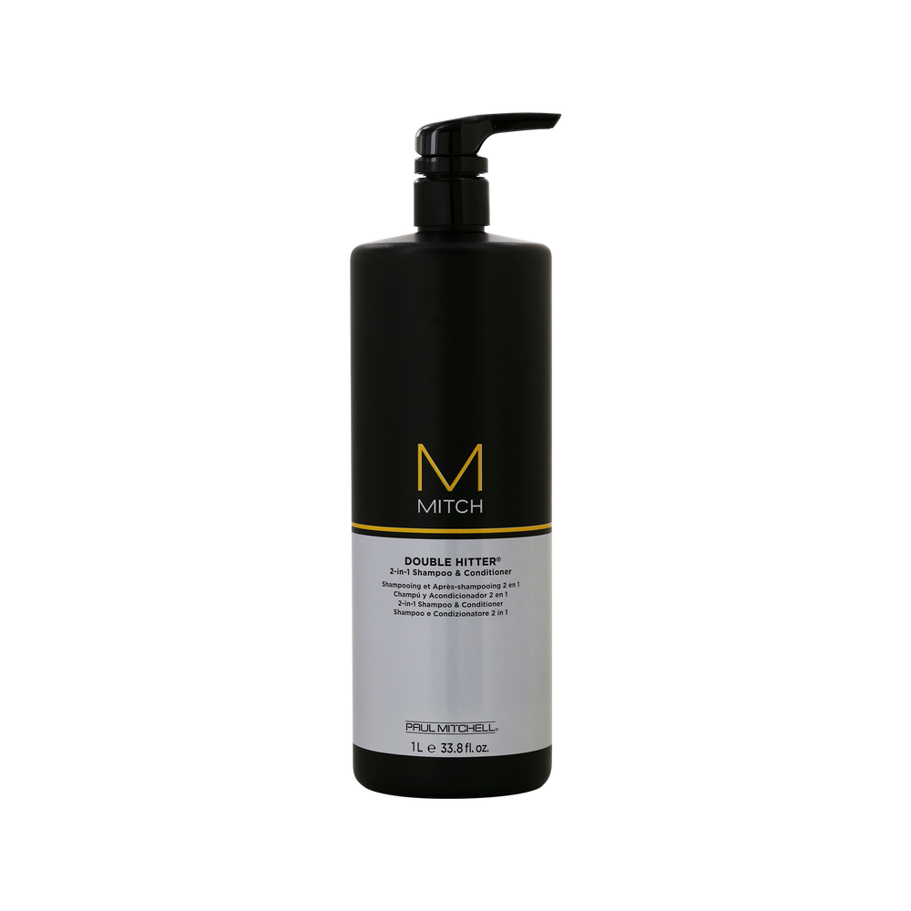 Paul Mitchell Mitch Double Hitter Shampoo 2 In 1 1l