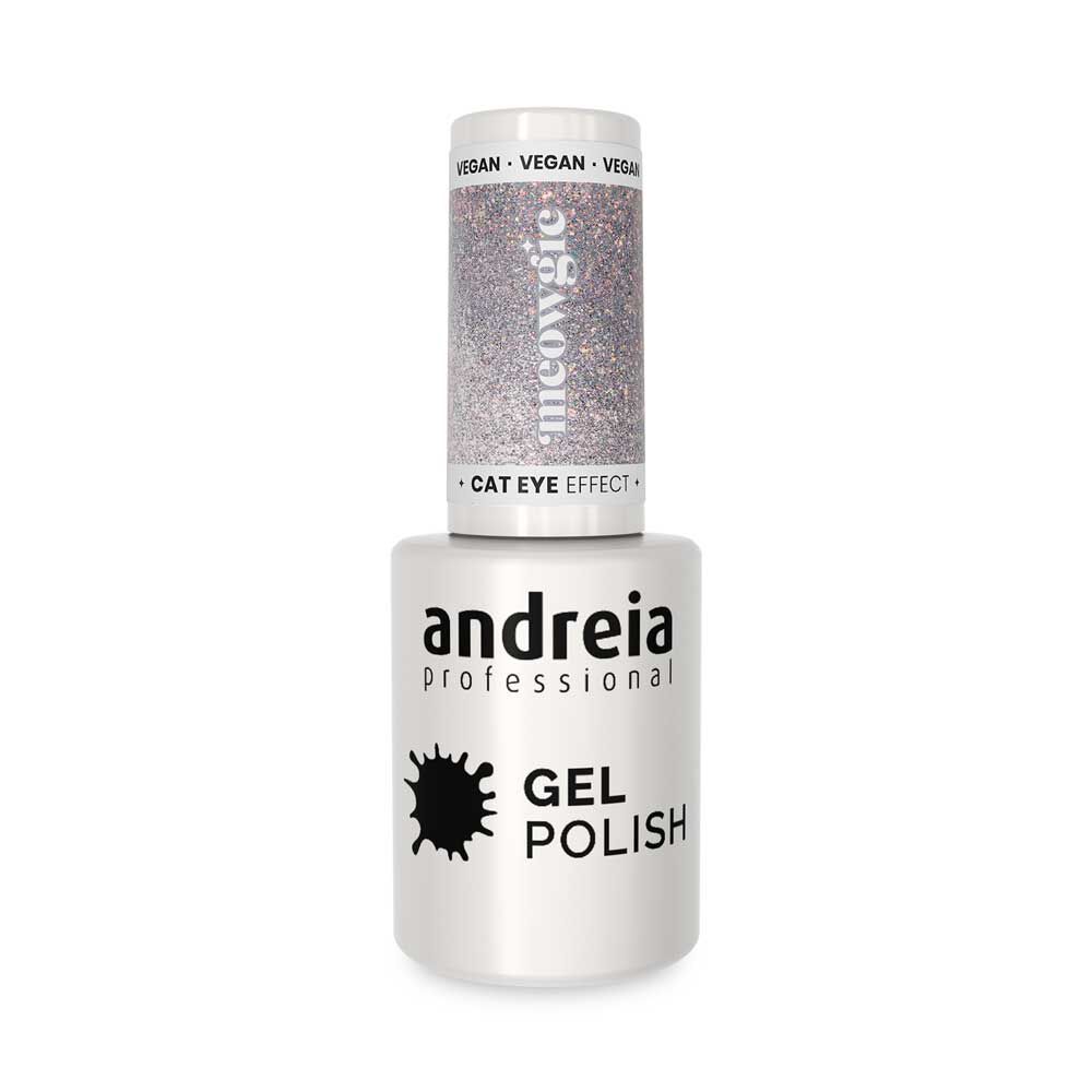 Andreia Professional Meowgic Cat Eye Effect Gel Poilsh - MC1 Zilver 10.5ml
