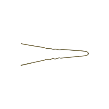 Sibel Wavy Golvende Haarspelden 70mm Bronze 500 Stk.