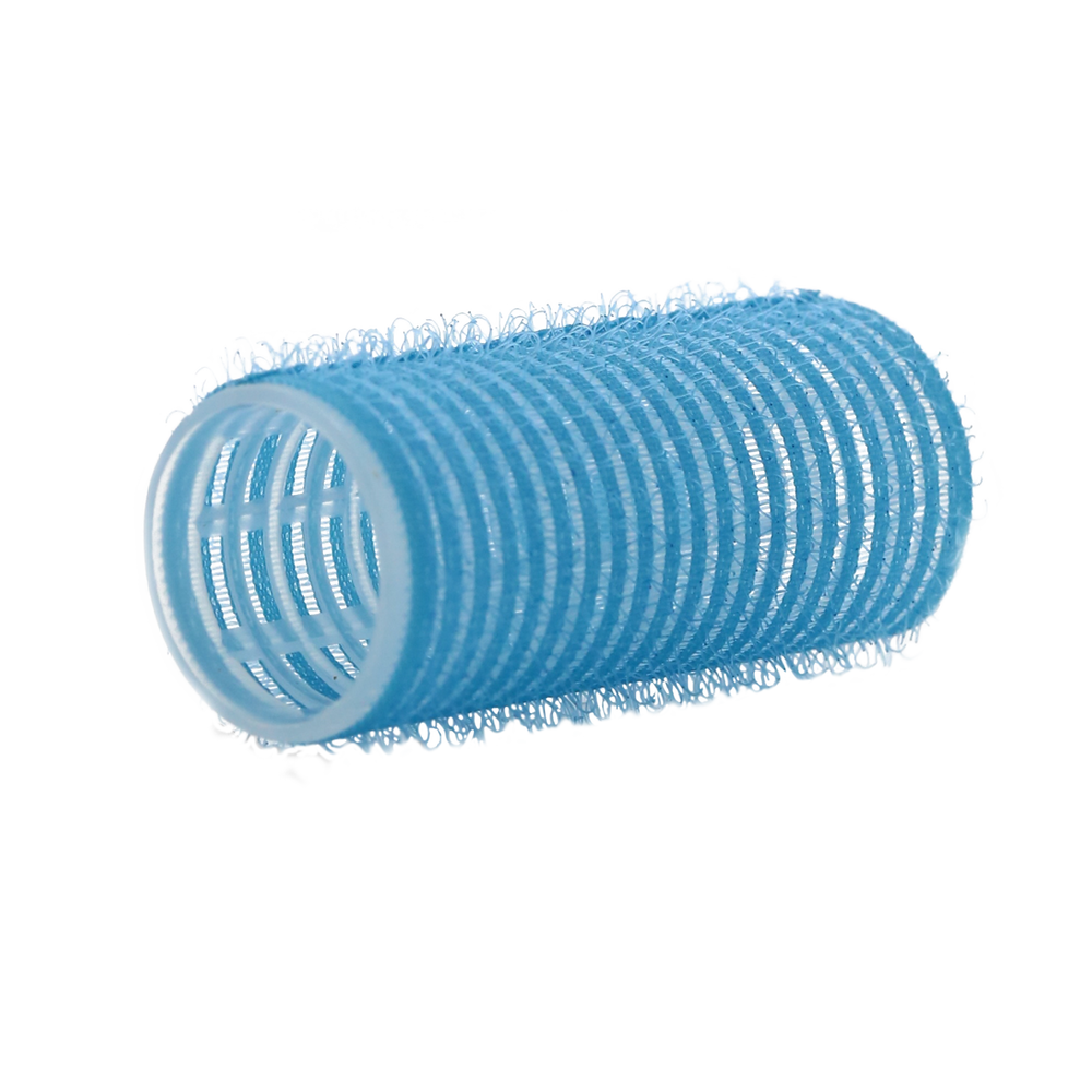 Sibel Klittenrollers Hook & Loop Ø28mm Lichtblauw, 12 pcs.