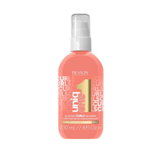 Revlon UniqOne Alles-in-&eacute;&eacute;n verzorging voor krullen zonder uitspoelen 230 ml