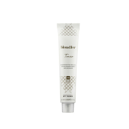 Professional by Fama Blondher Toner Demi-permanente haarkleuring cr&egrave;me - N. 0.12 80ml