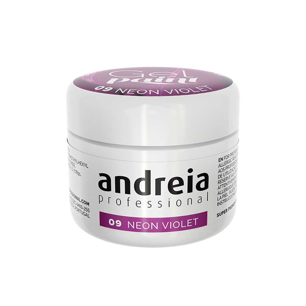 Andreia Professional Gel Paint - 09 Neon violet 4ml