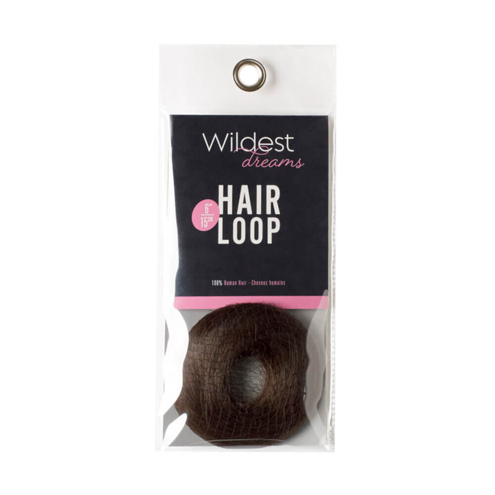 Wildest Dreams Hair Loop Elastiek met Mensenhaar 15cm
