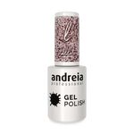 Andreia Professional Gellak - Ballet Collection BA4 Goud en Roze Glitter 10.5ml