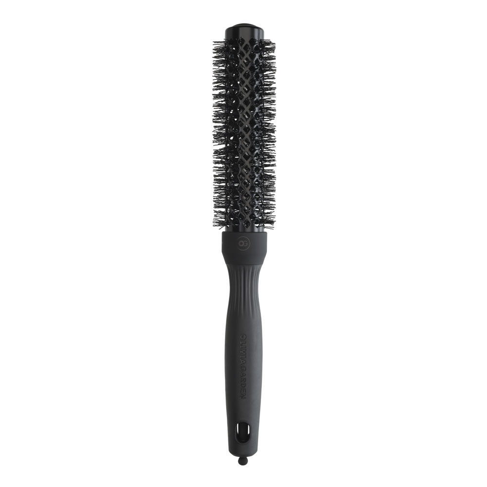 Olivia Garden Expert Blowout Brush Speed met golvende borstelharen &ndash; zwart label 25mm