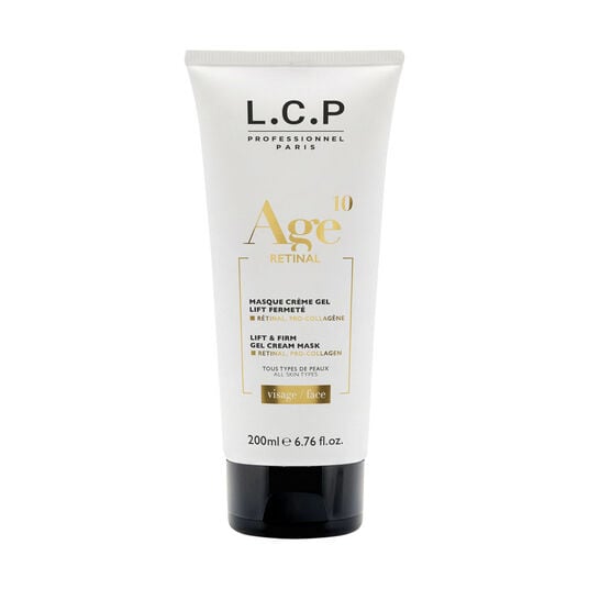 L.C.P Professionnel Paris Age 10 Retinal Verstevigend & Liftend Gel-Cr&egrave;memasker 200ml