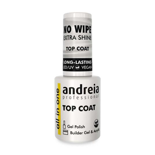 Andreia Professional All In One Gellak - Topcoat zonder kleeflaag 10.5ml